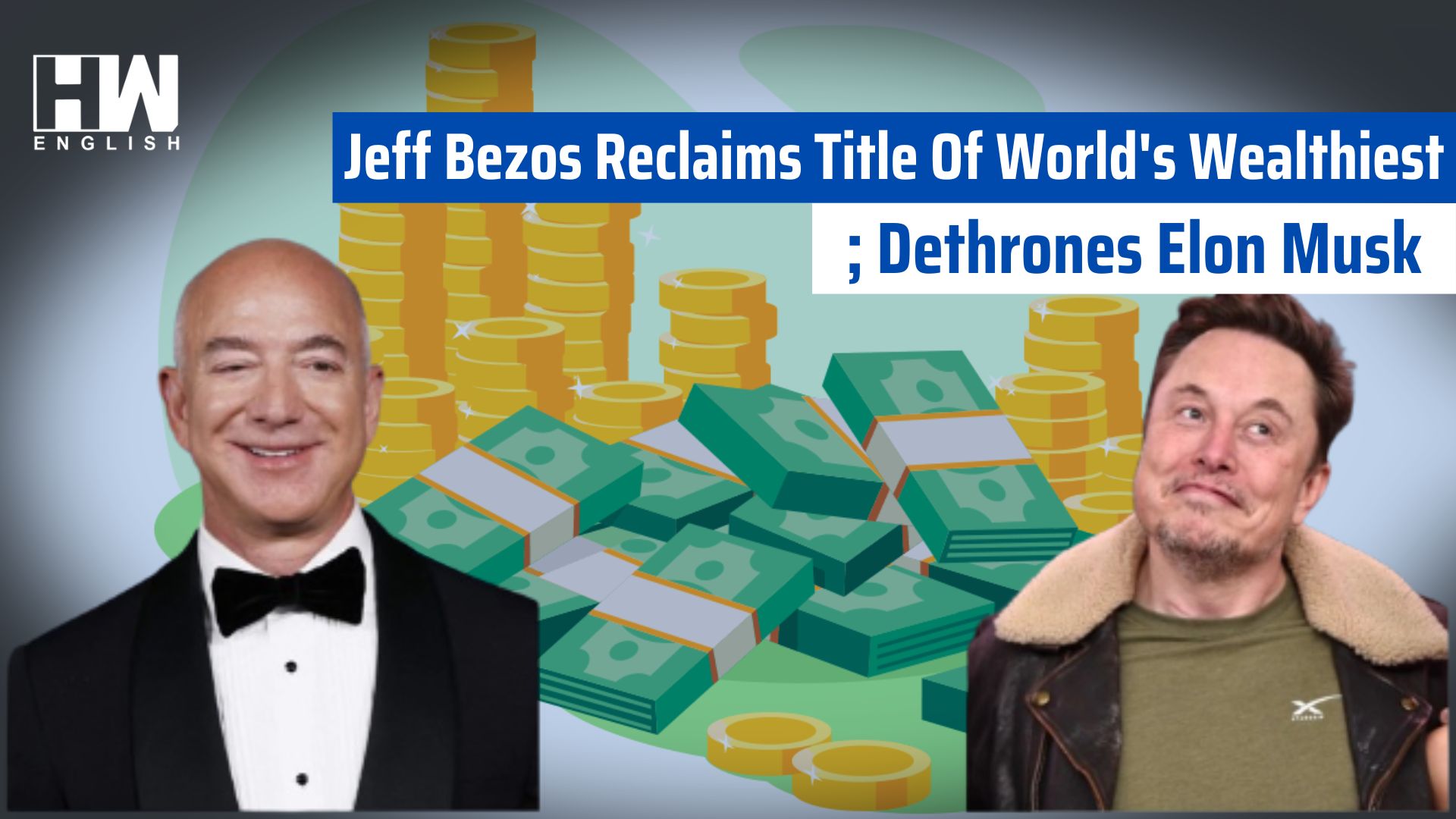 Jeff Bezos Reclaims Title Of Worlds Wealthiest Dethrones Elon Musk Hw News English 9855