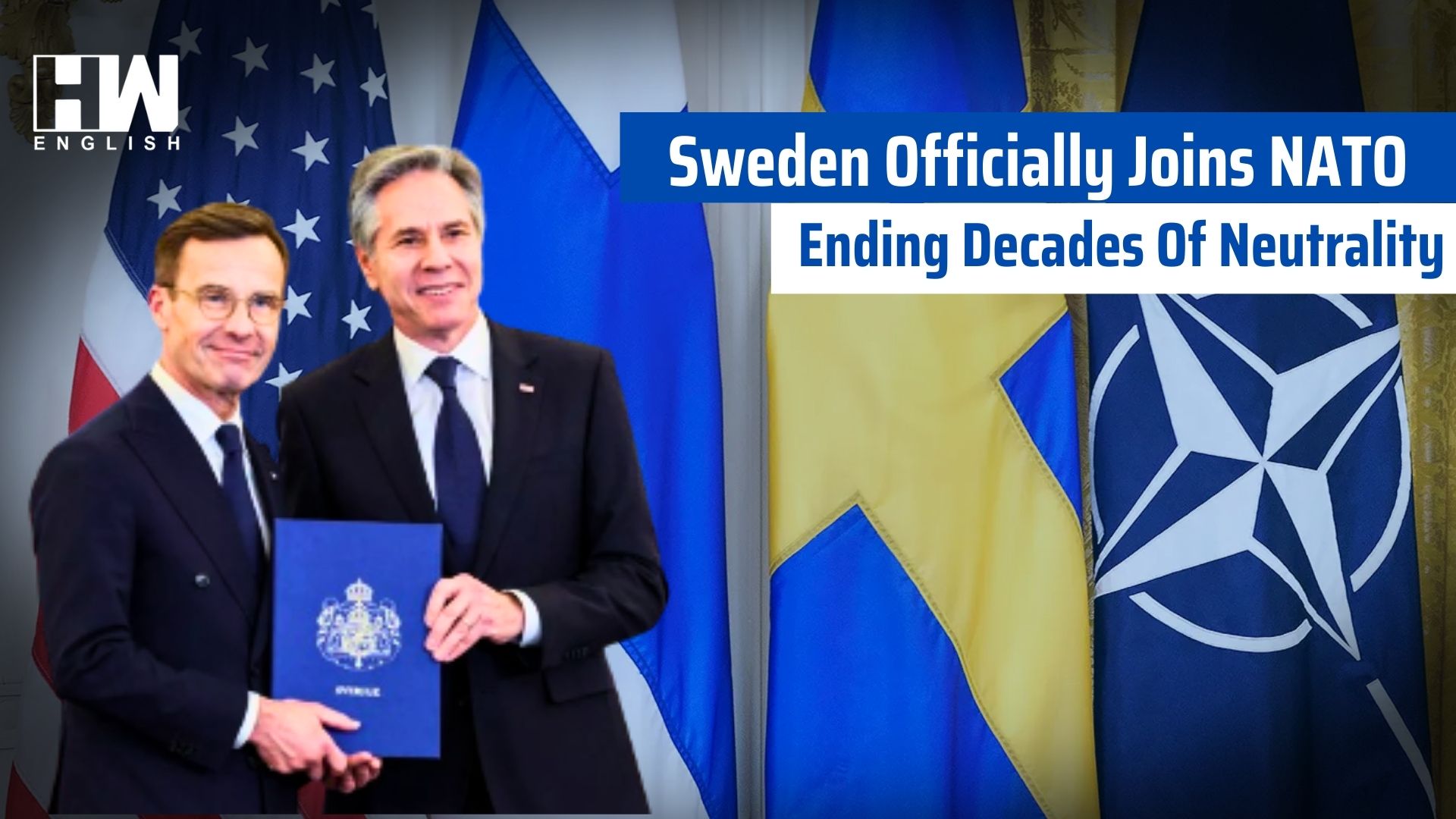 Sweden Officially Joins NATO, Ending Decades Of Neutrality - HW News ...