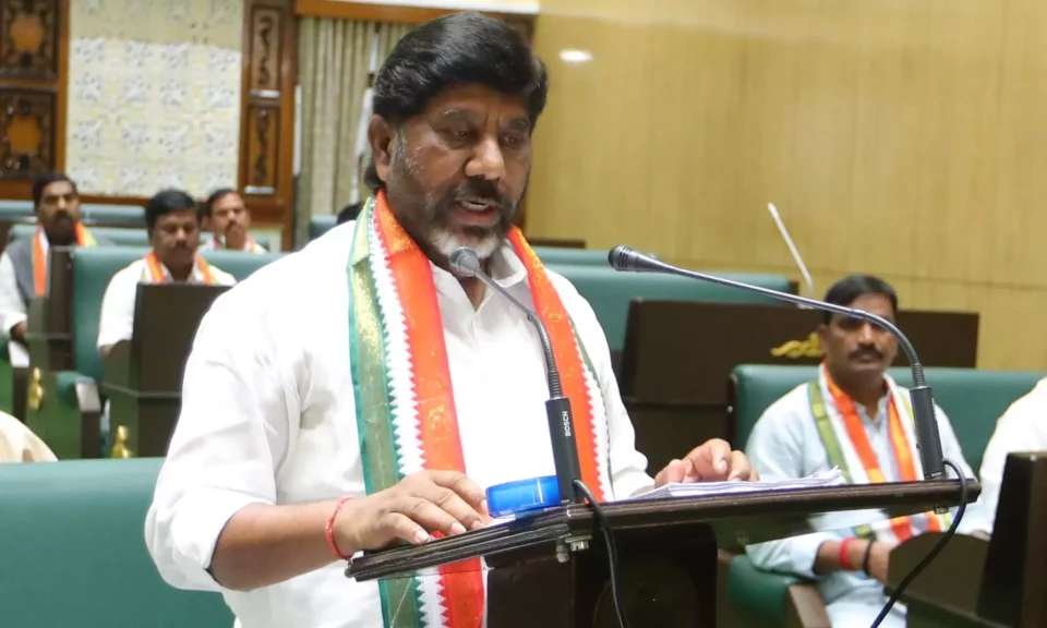 bhatti announces telangana budget including provisions for hyderabad