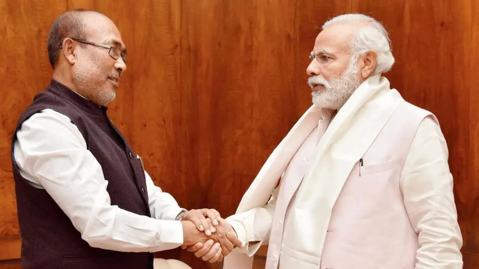 PM Modi meets Biren Singh