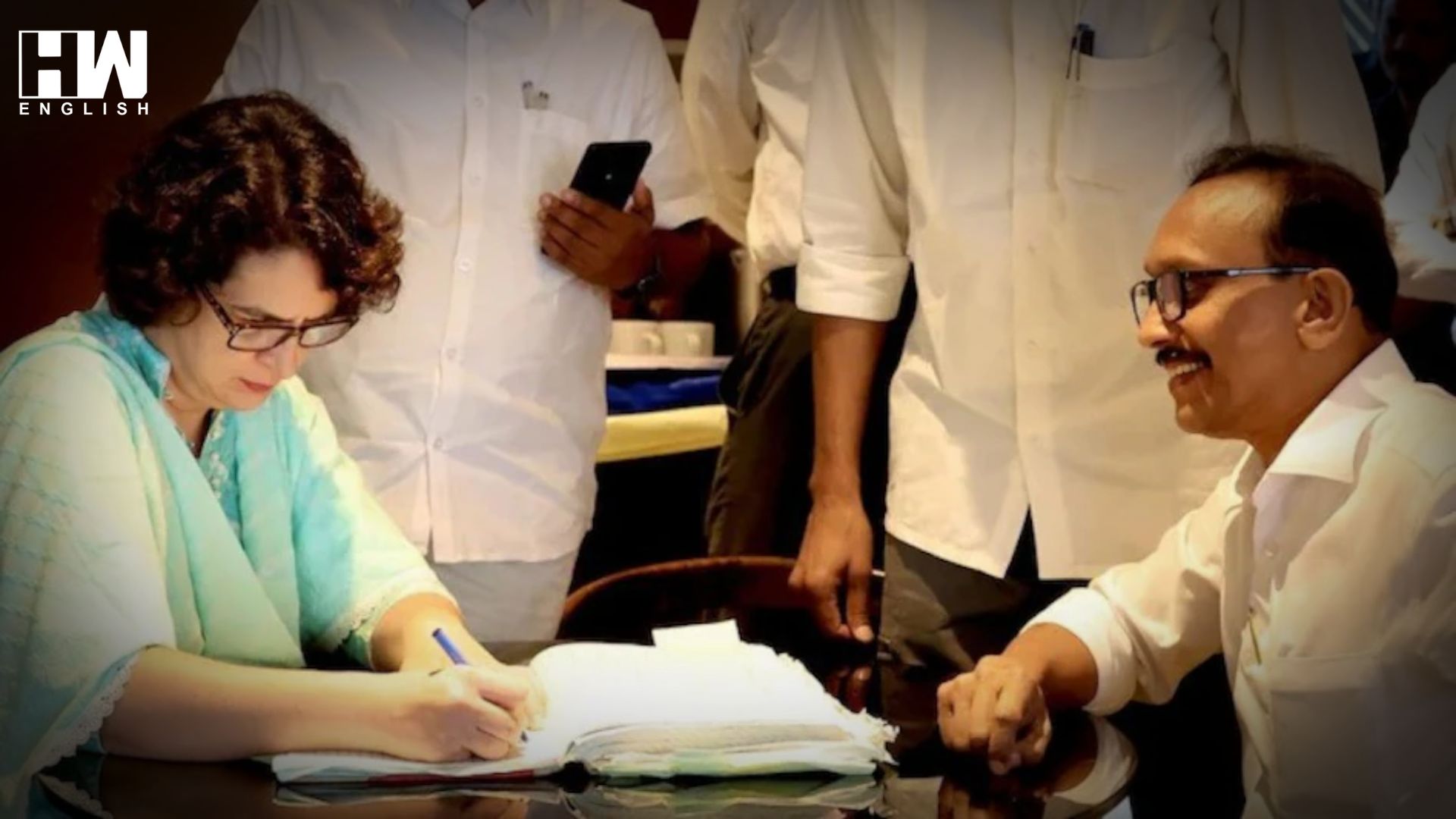 Priyanka Gandhi Files Nomination For Wayanad Lok Sabha Bypoll Hw News
