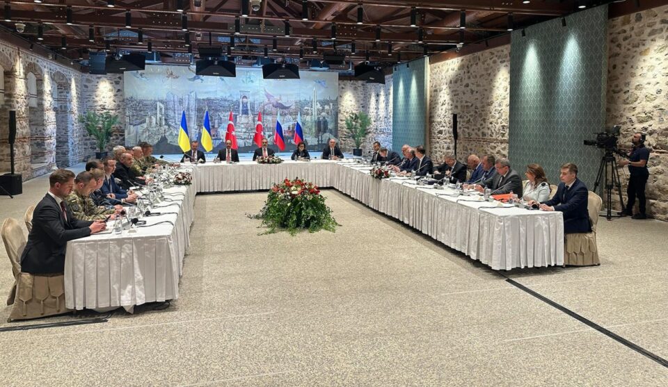 Russian And Ukrainian Delegations
