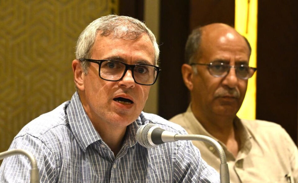 J&K CM Abdullah Holds