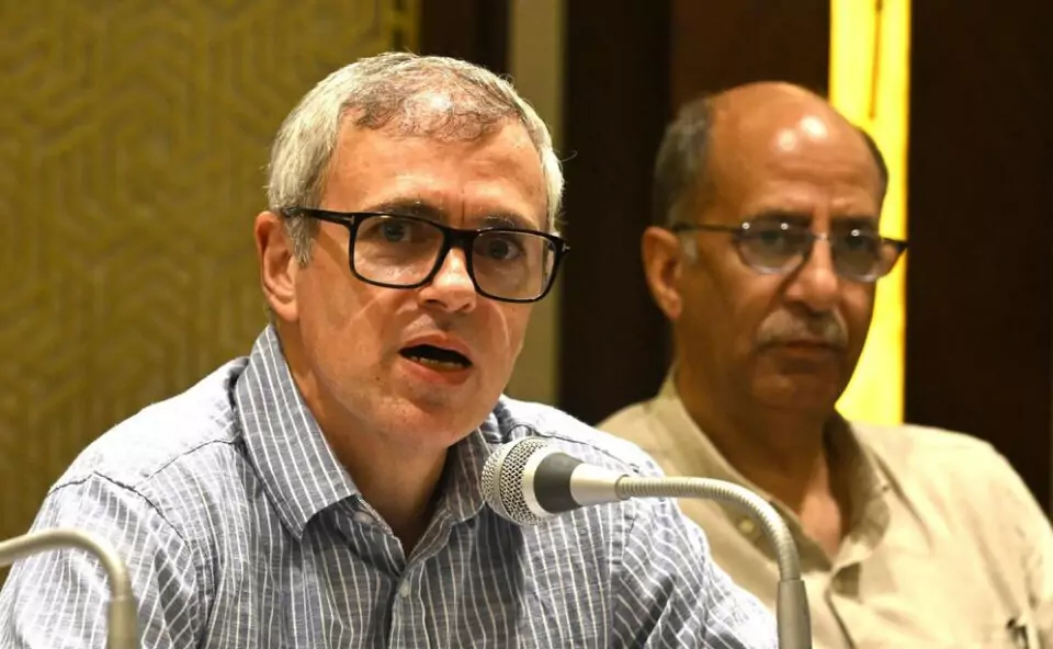 J&K CM Abdullah Holds